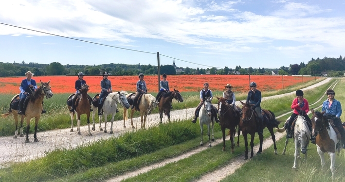 rando a cheval chateaux de la loire