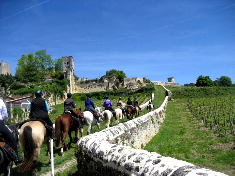 voyage a cheval bordeaux