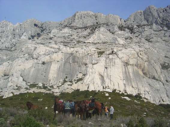 randonnee a cheval provence