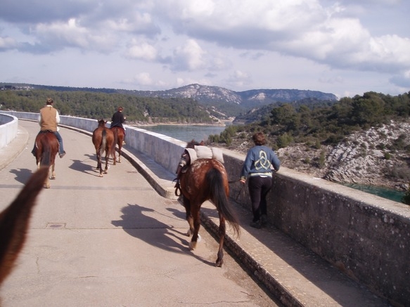 rando a cheval en provence