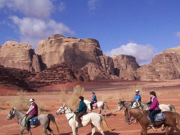 randonnee a cheval en jordanie