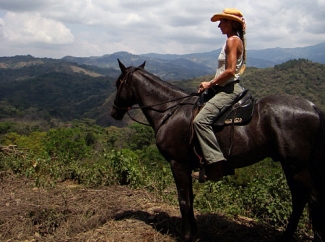 randonnée à cheval au Costa Rica