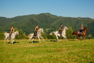 A cheval en Roumanie