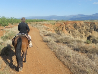 rando a cheval en Andalousie