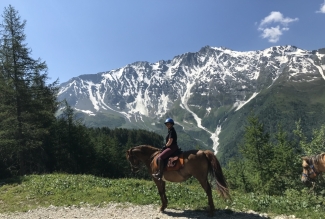 rando à cheval Savoie