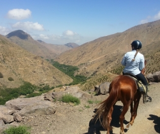 rando a cheval Maroc