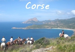 Randonnée à cheval en Corse