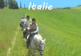 rando à cheval Italie