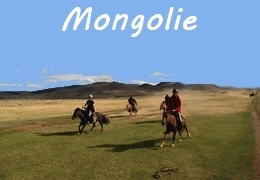 Randonnée cheval Mongolie