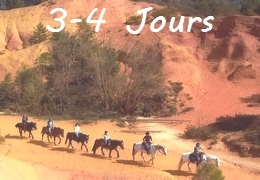 Rando à cheval en Provence