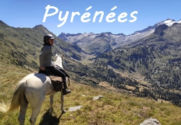 rando cheval Pyrennees Espagne