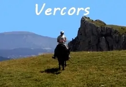 randonnée cheval Vercors