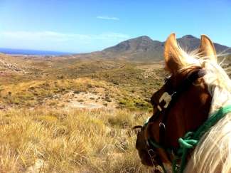 Randonnée à cheval Andalousie Parc Cabo de Gata