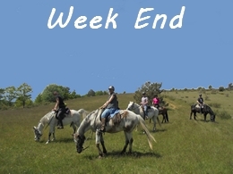 week end rando a cheval