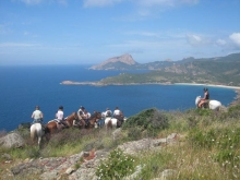 rando a cheval Corse